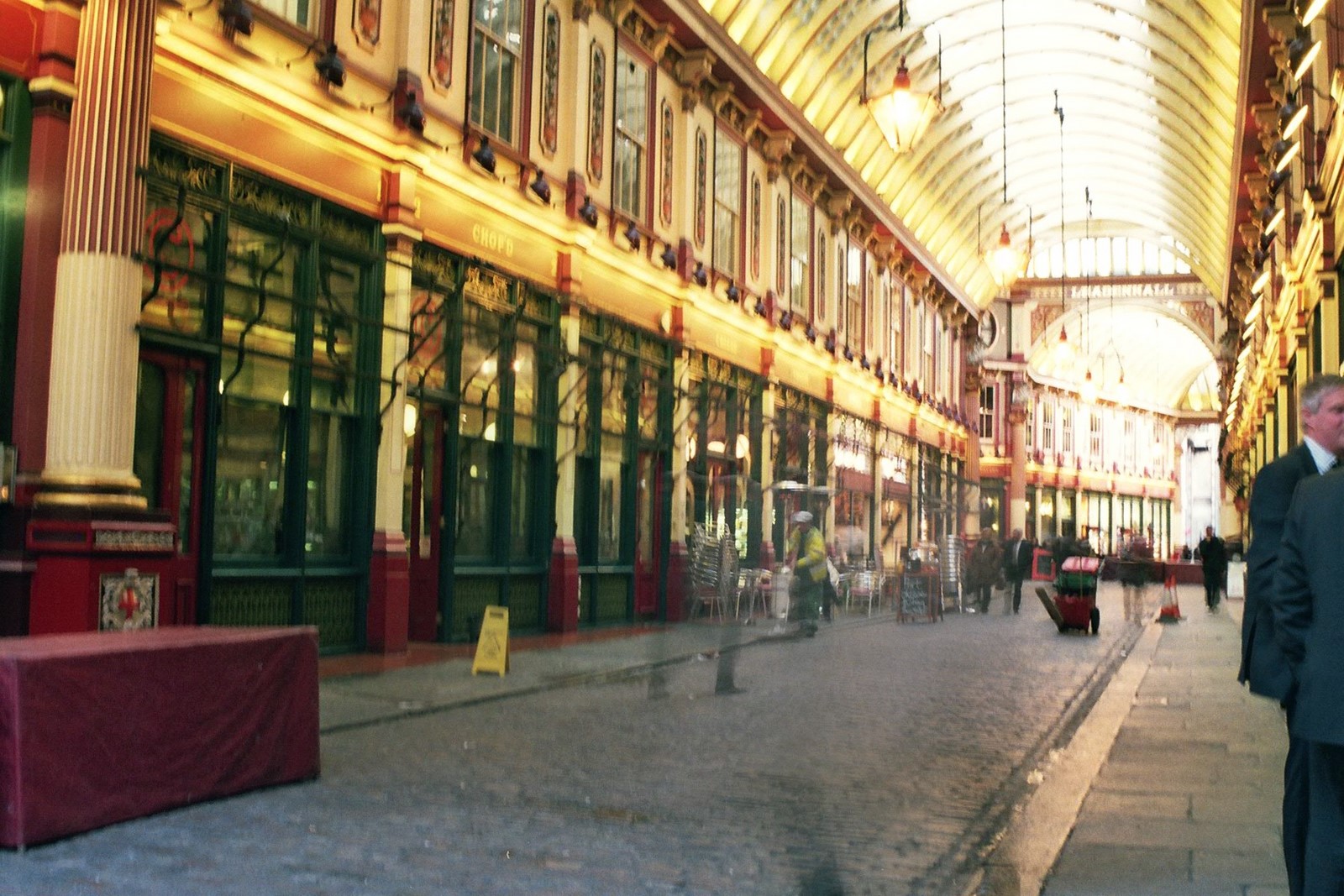 The Leadenhall Market in Central London