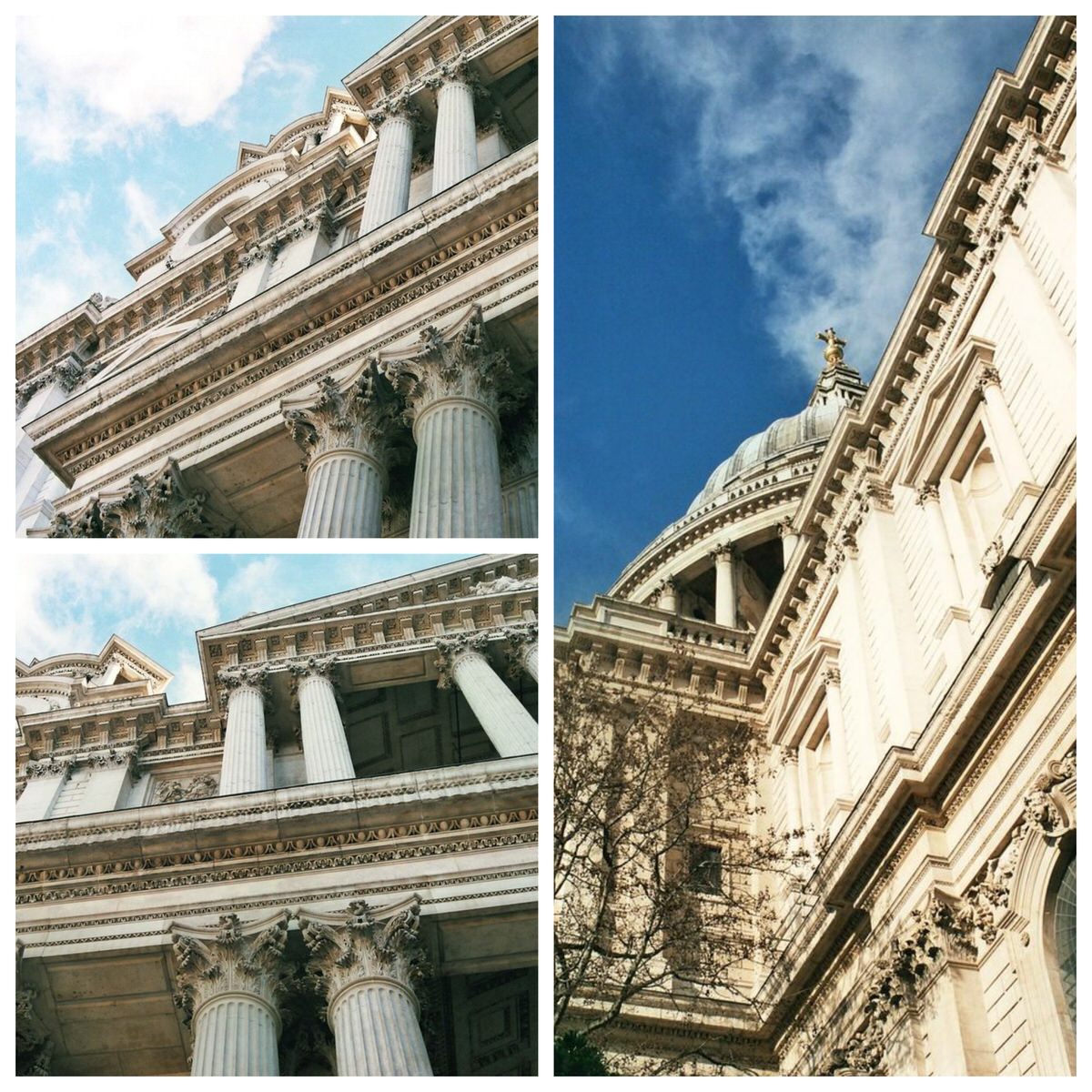 Saint Paul's Cathedral from different angles